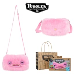 Fuggler Ugly Tooth Monster Fluffy Crossbody Bags Fuggs Plush Purse Shoulder Bags Backpack Wallet Handbag Messenger Bucket 22CM