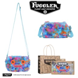 Fuggler Ugly Tooth Monster Fluffy Crossbody Bags Fuggs Plush Purse Shoulder Bags Backpack Wallet Handbag Messenger Bucket 22CM