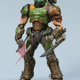 Arkham Doom Slayer Figma Sp-140 Action Figures Static Statue Toy Joint Movable Model Kit Boy Gift Desktop Ornament Collection