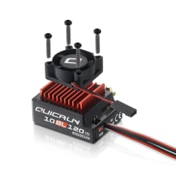 Hobbywing QUICRUN 10BL120 120A ESC W/Rocket 540 V3 4.5T Motor Sensored Brushless Combo for Competition 1/10 1/12 F1 RC Car