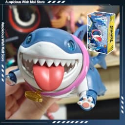 Blokees New Rivals Jeff The Land Shark Invisible Woman Assembly Model Kit Collectible Movable Replaceable Parts For Adult Fan