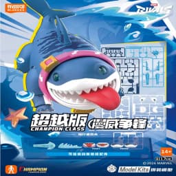 Blokees New Rivals Jeff The Land Shark Invisible Woman Assembly Model Kit Collectible Movable Replaceable Parts For Adult Fan