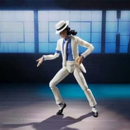 15cm Michael Jackson Movable Joint Figurine Classic Moonwalk Shape Collectible Model Home Desktop Display Ornament Holiday Gift