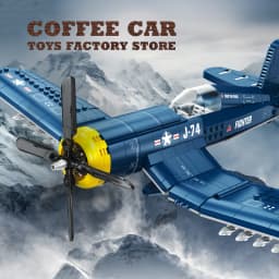 Military Fighter Jets MOC Bricks Model Creative Arms Warplane Building Blocks Plane Children Toys Adult Birthday Gift Home Decor
