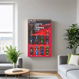 NEW Display Wallboard Suitable for lego 10f1 cars speed champions wall display mounts building block 10 cars model Display Frame