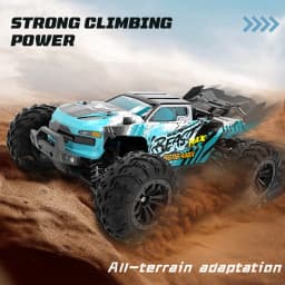 ZNLYRION SG116MAX PRO 4WD RC Car 1:16 Brushless 80KM/H High Speed Off-Road Monster Truck 2.4GHz Remote Control Car with LED Light for Kids Adults