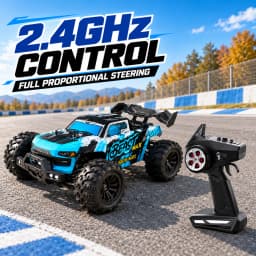 ZNLYRION SG116MAX PRO 4WD RC Car 1:16 Brushless 80KM/H High Speed Off-Road Monster Truck 2.4GHz Remote Control Car with LED Light for Kids Adults