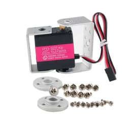 RDS3225 25KG Robot Digital Servo High Torque Full Metal Gear IP66 Waterproof U Mounting Bracket for DIY Robotic 180/270 Degree