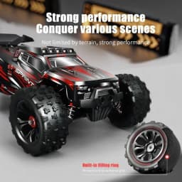 1:14 85KM/H or 50KM/H 4WD RC Car with LED Remote Control Cars High Speed Drift Monster 4x4 Truck for Kids Vs Wltoys 144001 Toys