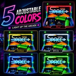 Kyglaring LED Light Kit Suitable for Lego Arcade Pinball Machine 11374 Building Blocks Decorative Lamp Not Include Lego Building