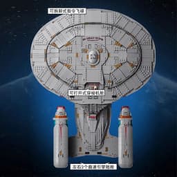 In stock Hot New Aviation enterprise NCC-1701-D ship building block brick model birthday men and women holiday gifts