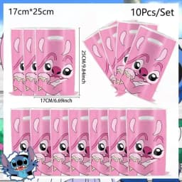 Disney Lilo and Stitch Birthday Party Decoration Disposable Tableware Candy Bag Tablecloth Paper Cup Plate Napkin Supplies Kit