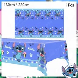 Disney Lilo and Stitch Birthday Party Decoration Disposable Tableware Candy Bag Tablecloth Paper Cup Plate Napkin Supplies Kit