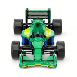 New MOC Speed Racing Series Logo 191 Model Building Blocks DIY Modular Sports Car Assembly Children's Toy Boy Birthday Gift