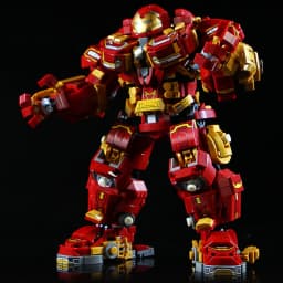 Superheroes MOC Building Blocks Sets Iron Mecha Hulkbuster Robot Bricks Model Creative Collectible Toys Holiday Gifts 2000+pcs
