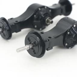 1 Set Simulation Metal Rear Axle for 1/14 Tamiya RC Truck Car For scania 770S For volvo FH16 For man Diy Parts Toys