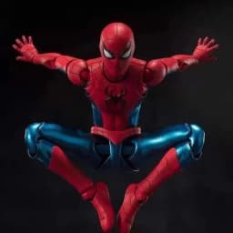 In Stock Shf Spider Man Brand New Day Peter Parker New Red And Blue Suit Gk Action Figure Desktop Decoration Toys Gifts For Fans