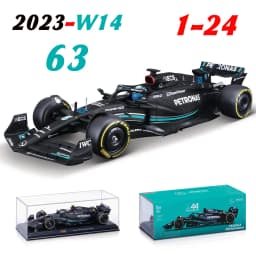 Bburago 1:24 2022~2025 Mercedes W15 44# Hamilton 63# Russell F1 series various styles Red Bull Ferrari McLaren Alloy car model
