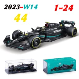 Bburago 1:24 2022~2025 Mercedes W15 44# Hamilton 63# Russell F1 series various styles Red Bull Ferrari McLaren Alloy car model