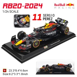 Bburago 1:24 2022~2025 Mercedes W15 44# Hamilton 63# Russell F1 series various styles Red Bull Ferrari McLaren Alloy car model