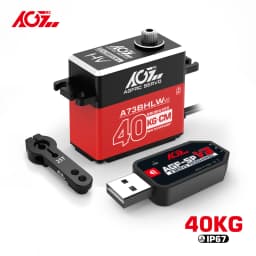 AGFRC A73BHLW V2 40KG 0.10Sec Superb Torque Brushless Waterproof Digital Servo For RC Models