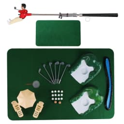 Children's Golf Club Mini Doll Set Toy Indoor And Outdoor Portable Parent-child Interactive Party Game Birthday Gift