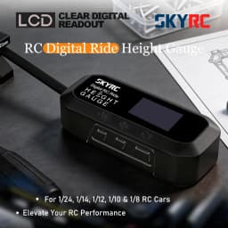 SkyRC RC Ride Height Gauge Digital 0.1mm Precision 2–38mm Range for 1/24–1/8 Cars