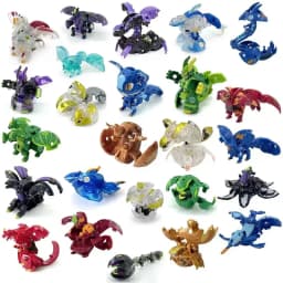 4-16 piece set of Golden Ball Battle Ball Shooter Battle New Set Monster Action Toy Metamorphosis Animal Collection Toy Children