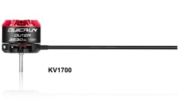 Hobbywing Quicrun WP 10BL80 2-4S 80A Waterproof ESC & Outer 3530SL 1700KV/2200KV Motor