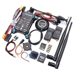 AN Pixhawk PX4 2.4.8 Flight Controller+M8N GPS+ 433/915Mhz 100/500mw Radio V5 Telemetry+Safety Switch+Buzzer+RGB+I2C+ 4G SD