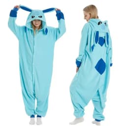 Anime Costume Kigurumi Onesie Mewtwo Greninja Gengar Cosplay Halloween Adult Anime Pajamas Pijama