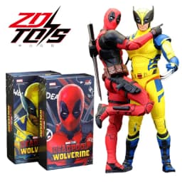ZD Toys film 1:10 Deadpool & Wolverine Action figures Deadpool Boxed Wolverine Collection Adult Action Figures