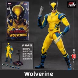 ZD Toys film 1:10 Deadpool & Wolverine Action figures Deadpool Boxed Wolverine Collection Adult Action Figures