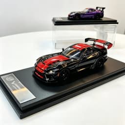 1/64 Model Car For Third Generation Viper Supercar Simulation Alloy Sports Car Model Collector Toy Luxury Vehicle For Gifts