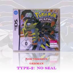 NOE Version Pokémon Platin-Edition New Sealed Package DS Video Game Card With Box and Manuals For DS 2DS 3DS Console
