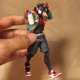 13cm Sentinel Miles Morales Action Figure Model Toys PVC Collection Sv Action Spider Brand New Day Figures