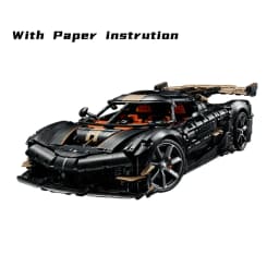 S S 2026 Model V8 Racing Car Supercar Hypercar Christmas Toy Gifts Moc Technical Vehicles Building Blocks 4104pcs Family Decor