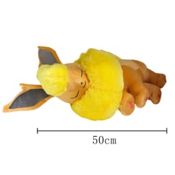 Vaporeon Plush New Eevee Evoli Sleep Plush Flareon Umbreon Peluche Sprigatito Stuffed Toys Cartoon Soft Doll Gift