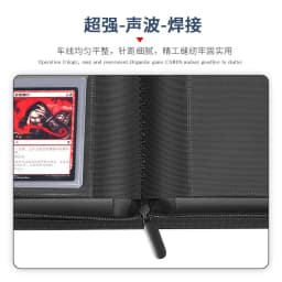 Card Binder with 9 Pocket Trading Card Album Display Binder Loading Pocket Holder for Pokemon PTCG TCG Yugioh MTG Game Card Book