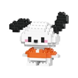 Sanrio Anime Building Blocks Kawaii Hello Kitty Kuromi MyMelody Cinnamoroll Diamond Building Blocks Doll Toy Kids Birthday Gift