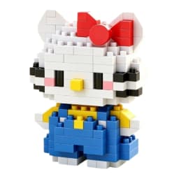 Sanrio Anime Building Blocks Kawaii Hello Kitty Kuromi MyMelody Cinnamoroll Diamond Building Blocks Doll Toy Kids Birthday Gift