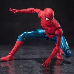 New Shf Spider Man Brand New Day Peter Parker New Red And Blue Suit Gk Action Figure Birthday Present Toys Gifts