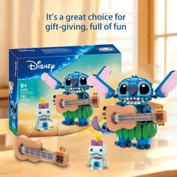 2026 New Lilo & Stitch Building Blocks Set DIY Assembly Bricks Model Cartoon Collectible Toy BirthdayGift for Fans.....