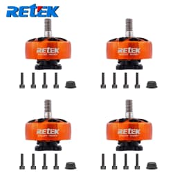 4pcs RETEK LN2207 4S-6S 1960KV 2300KV Brushless Motor For FPV Racing RC Drone Diy Parts