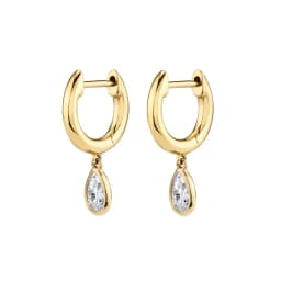 CRMYA Gold color Hoop Earrings For Women Fashion CZ Zircon Piercing Women's Stud Dangle Earrings 2022 Jewelry Wholesale
