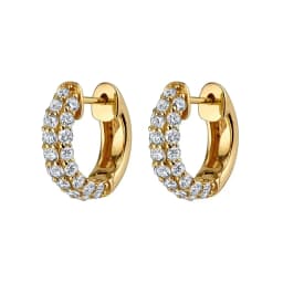 CRMYA Gold color Hoop Earrings For Women Fashion CZ Zircon Piercing Women's Stud Dangle Earrings 2022 Jewelry Wholesale