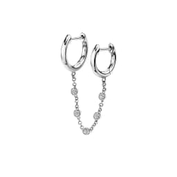 CRMYA Gold color Hoop Earrings For Women Fashion CZ Zircon Piercing Women's Stud Dangle Earrings 2022 Jewelry Wholesale