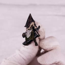 Silent Hillll Pyramid Head Enamel Pin Horror Video Game Movie Badge Backpack Decoration Jewelry