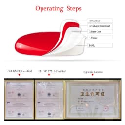 MSHARE Rubber Base Top Clear Construction Gel Self-Leveling Strengthening UV LED Gel 10ml