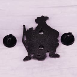 Huge Warrior Little John and Robbin Hood Enamel Pin Classic Cartoon Fox Bear Badge Backpack Decoration Jewelry